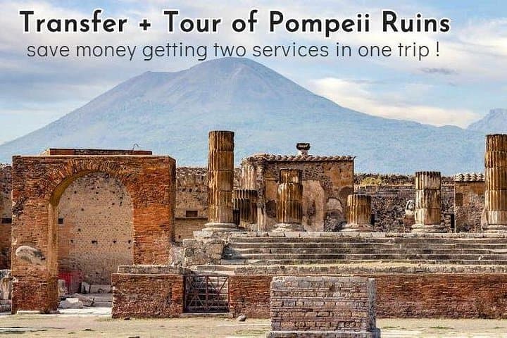 Private transfer from Naples to Positano with tour of Pompeii Ruins — photo 1 of 9