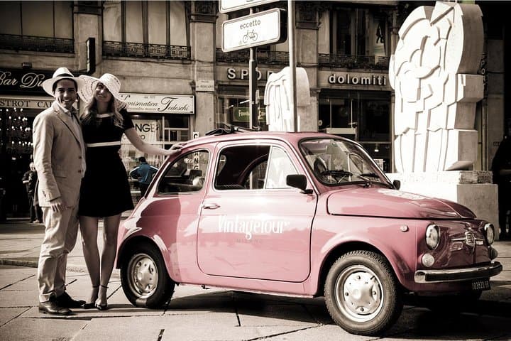 2 hour Vintage Fiat 500 Central City Tour in Milan — photo 1 of 15