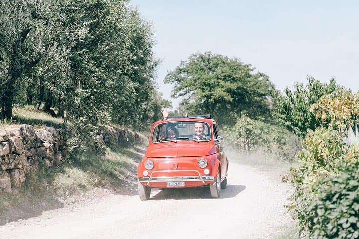 Private Vintage Fiat 500 tour in Chianti From San Gimignano — photo 1 of 16