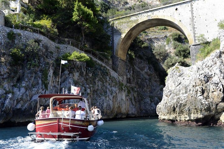 From Salerno: Small Group Amalfi Coast boat tour with stops in Positano & Amalfi — photo 1 of 17