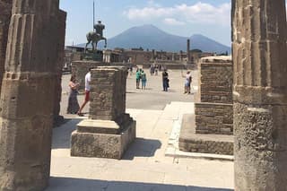 From Naples: Pompeii Herculaneum and Mount Vesuvius