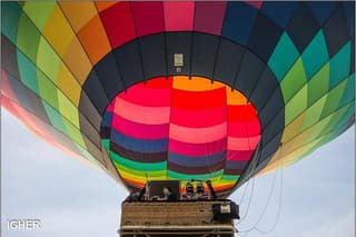 Hot air balloon ride San Colombano al Lambro (Milan) weekend