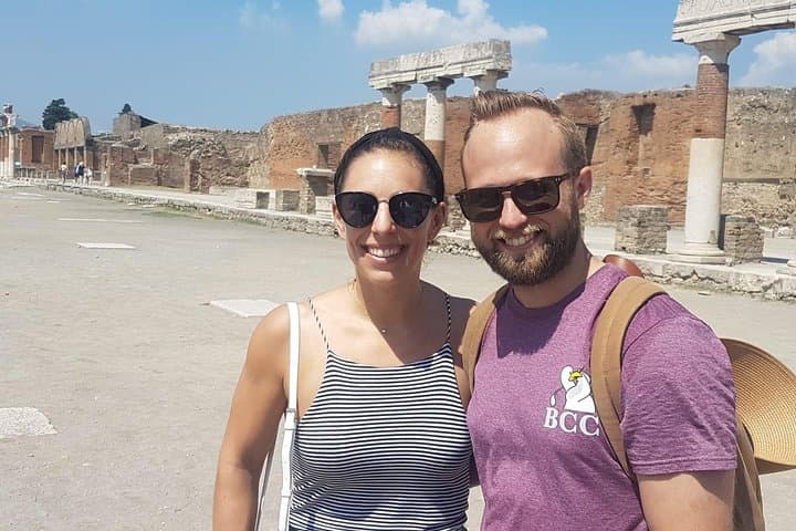 Skip-the-Line Pompeii & Volcano Vesuvius Day Tour w Hotel or Port Pickup — photo 1 of 6