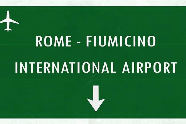 Private arrival transfer between airport Rome and city — photo 1 of 13