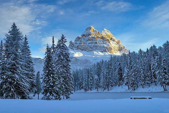 Snowshoe hike to the Three Peaks of Lavaredo — photo 1 of 6