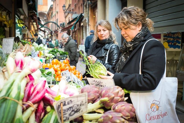 Cesarine: Market Tour & Dining at a Local's Home in Bologna — photo 1 of 8