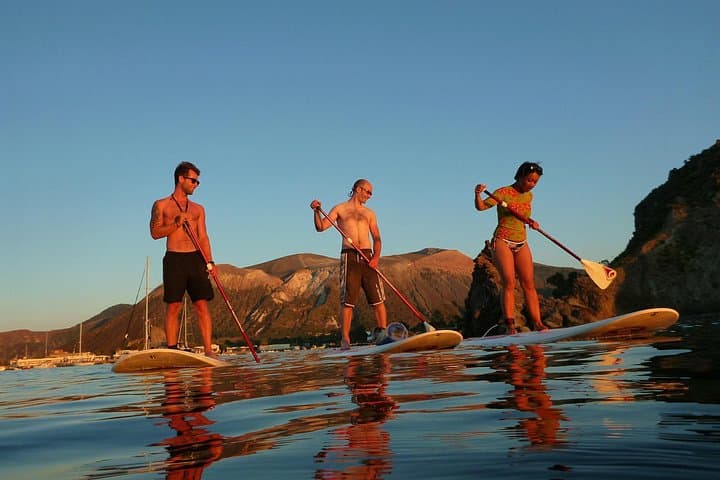 SUP into the sunset on Vulcano Island — photo 1 of 9