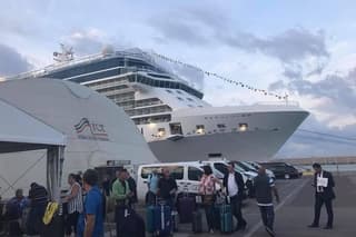 Transfer from Rome to the port of Civitavecchia