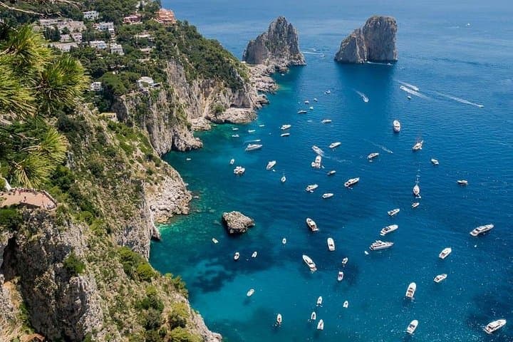Capri Semi-Private Boat Tour with Island Time + Classic Ford Pickup — photo 1 of 15