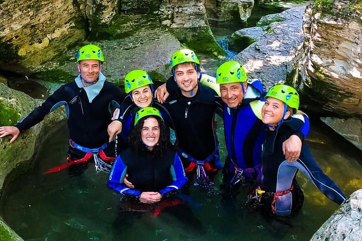 Canyoning in the Dolomites (Lake Santa Croce, Val Maggiore) — photo 1 of 8