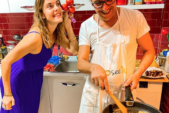 Palermo Rooftop Cooking Class with Full Meal, Wine & Storytelling — photo 1 of 10