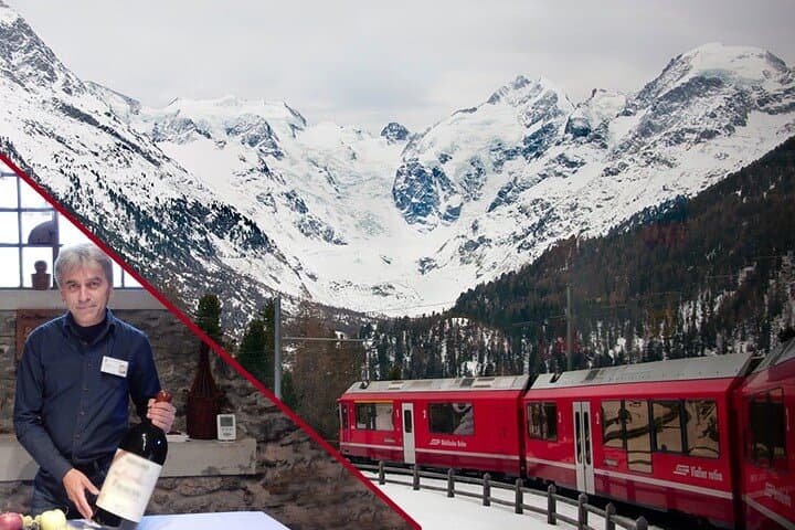 PRIVATE Bernina train, Sankt Moritz & Wines Guided tour from Lake Como or Milan — photo 1 of 37