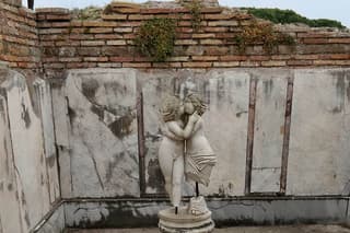Ostia Antica Archaeological Park with Italian Gelato