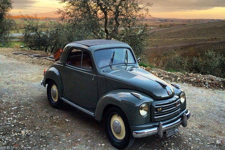 Vintage Topolino Car Private Tour with Wine and Food Tasting — photo 1 of 23