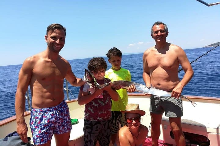 Private fishing tour with visit of Capri, lunch on board,swimming — photo 1 of 26