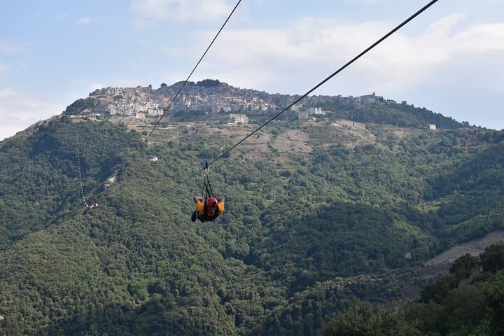 Flight with the Zipline Sicily in San Mauro Castelverde — photo 1 of 6