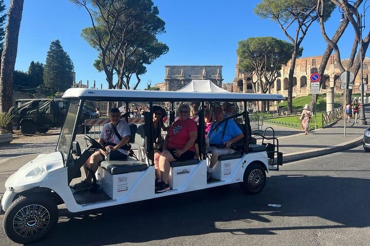 Rome by Golf Cart: Private Tour with Catacombs of Saint Callixtus — photo 1 of 21