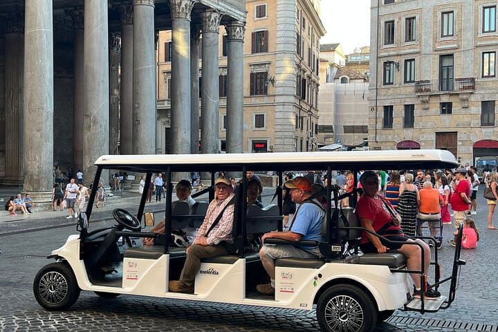 Rome Unveiled: Private Golf Cart Journey Through Ancient Wonders — photo 1 of 12
