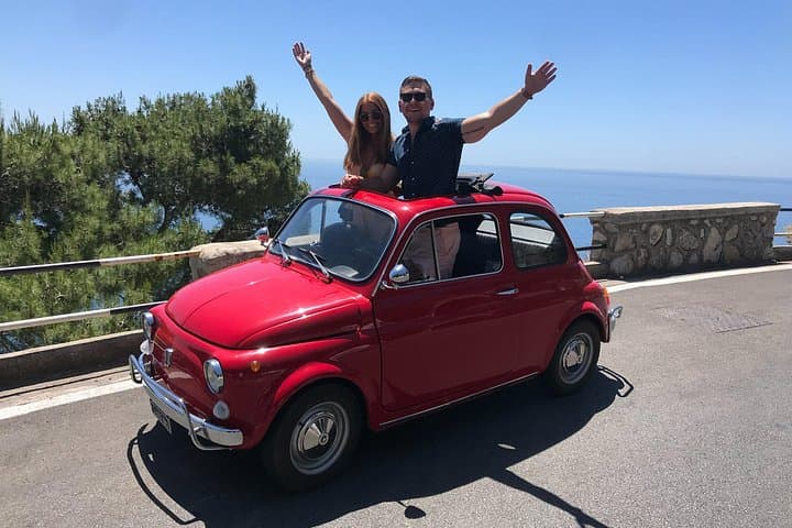 Private Amalfi Coast Vintage Fiat 500 Tour: Amalfi to Positano — photo 1 of 35