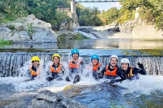 Body Rafting in the Alcantara Gorges