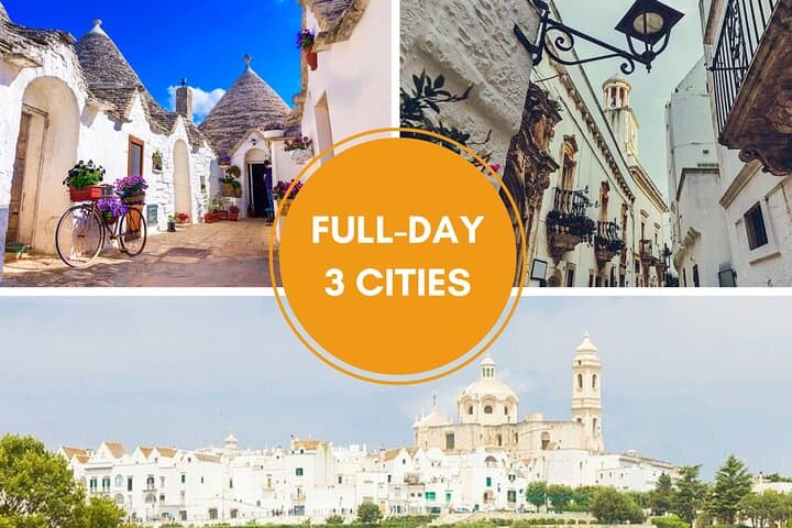 Alberobello, Martina Franca and Locorotondo Guided Tour from Bari — photo 1 of 10