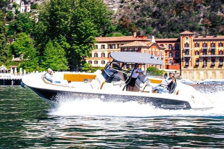 4H Como Lake Cruise drop of Bellagio and Varenna on Tender Yacht — photo 1 of 24
