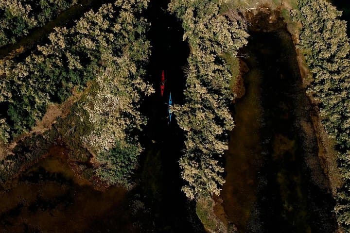 Guided excursion for small groups by kayak in Valle da Pesca — photo 1 of 6