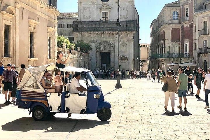 Ape-TUK TUK Tour of Ortigia, Syracuse, Neapolis, Point of Sale 4 hours — photo 1 of 5
