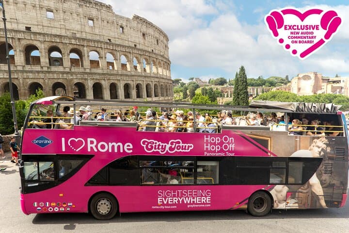 I Love Rome : Hop on Hop off Open Bus Tour — photo 1 of 35