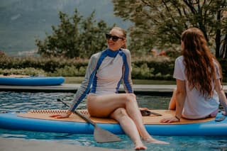 Private Stand Up Paddle Boarding Experience in Lake Como Bellagio
