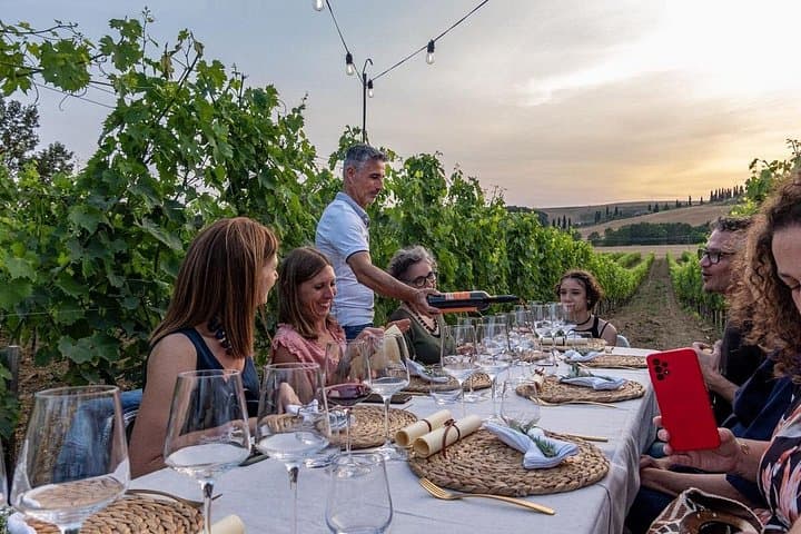 Gourmet Dinner among the Brunello Vineyards in Montalcino — photo 1 of 6