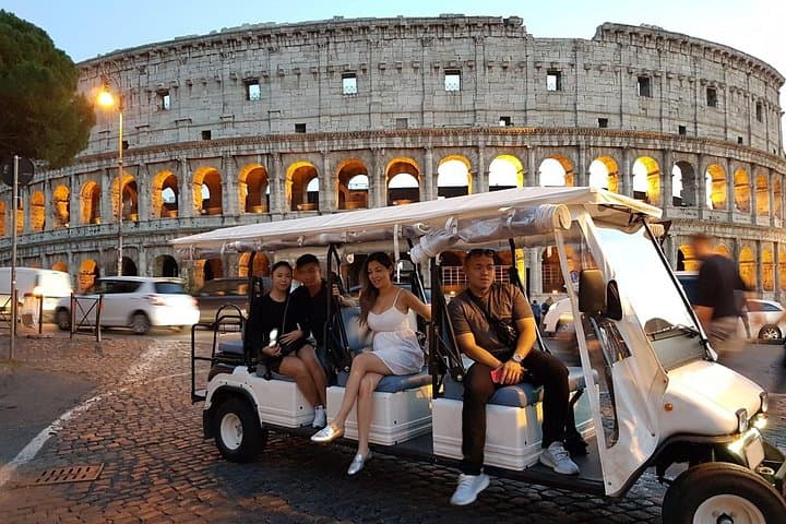Rome by Night Private Golf Cart Tour-3 Hours — photo 1 of 11
