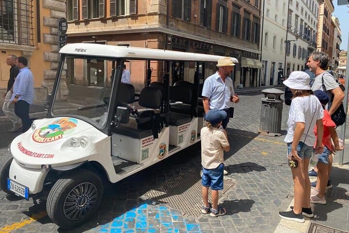 Rome: 3 Hours Private/Group Golf cart Tour with hotel pickup — photo 1 of 11
