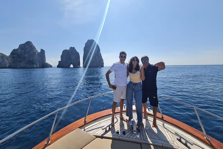 From Sorrento: Capri & Blue Grotto Boat Day Tour Up to 8 People — photo 1 of 25