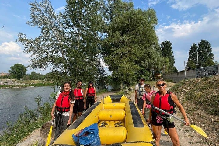 Soft-rafting at sunset and aperitif in Piazza Erbe — photo 1 of 5