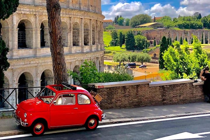 Private Fiat Vintage Tour in Rome — photo 1 of 30