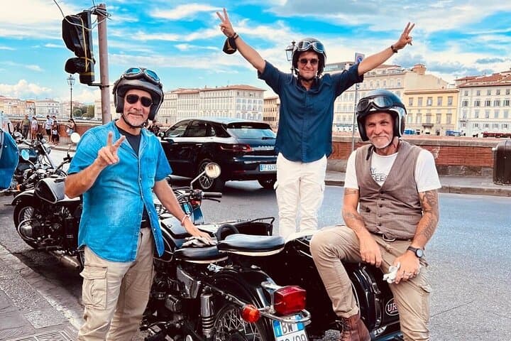 Vintage Sidecar Motorcycle Tour of Florence - The Highlights of the City — photo 1 of 17