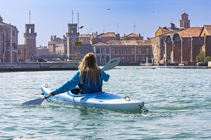 Venice Beginner's Kayak Tour: train & visit the Medieval Arsenal — photo 1 of 11