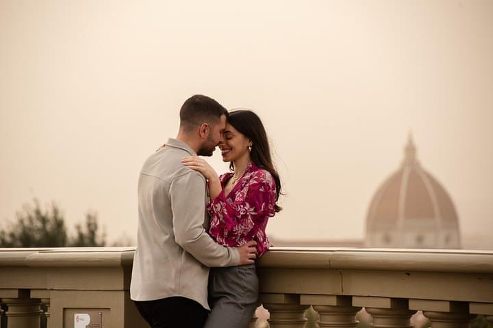 Wedding Proposal Photographic Session Piazzale Michelangelo — photo 1 of 20
