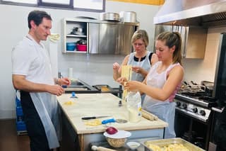 San Gimignano Pasta Cooking Class in a Winery from Florence