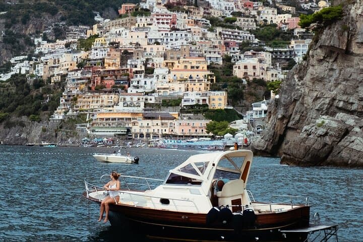 Private Boat Tour Along the Amalfi Coast from Positano — photo 1 of 6