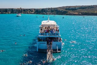 From Trapani : Boat Tour Aegadian Islands Favignana and Levanzo Lunch