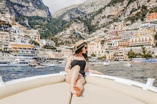 From Sorrento: Coastline Boat Tour to Amalfi, Positano, Ravello