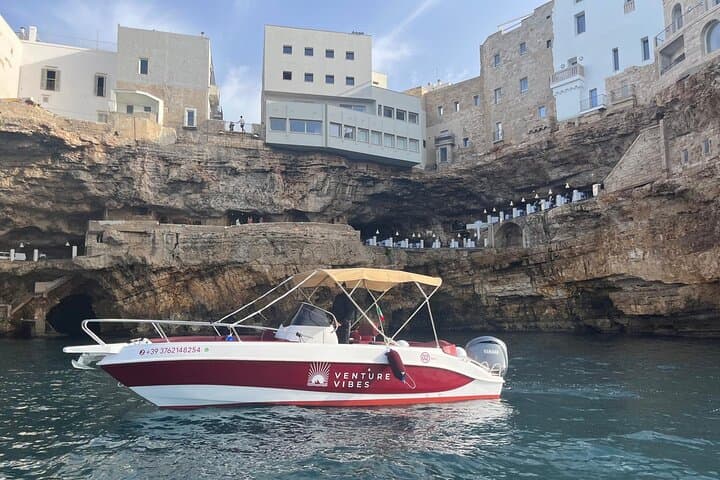 Luxury Shared Boat Tour in Polignano a Mare with Local Aperitif — photo 1 of 23