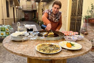 Home restaurant in the province of Agrigento