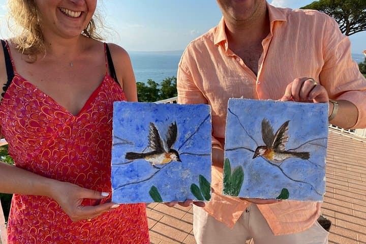 Workshop Fresco Painting & Aperitivo Seaview in Sorrento coast — photo 1 of 28