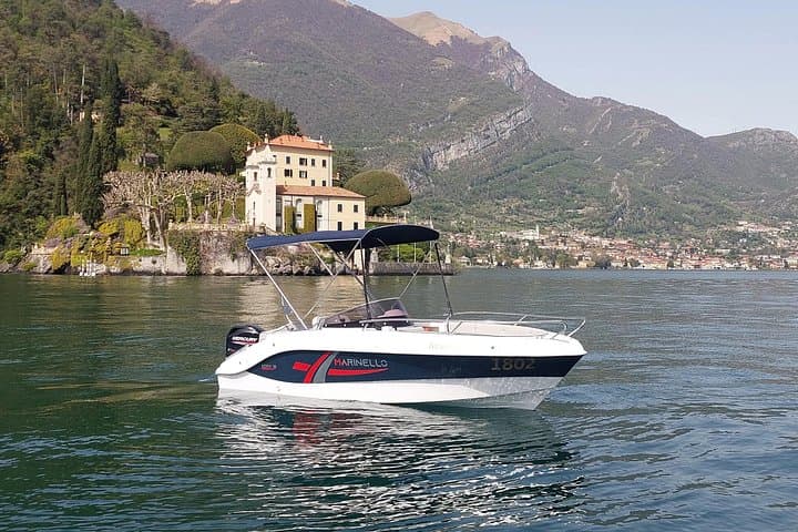 License Free Boat Rental from 2 to 8 Hours from Lezzeno Lake Como — photo 1 of 12