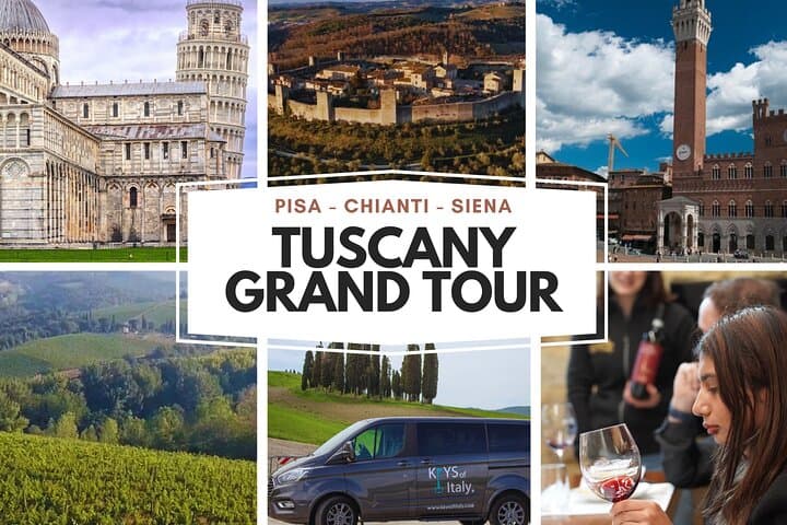 Tuscany Grand Tour from Florence: Pisa,Chianti Wine Tasting,Siena — photo 1 of 10