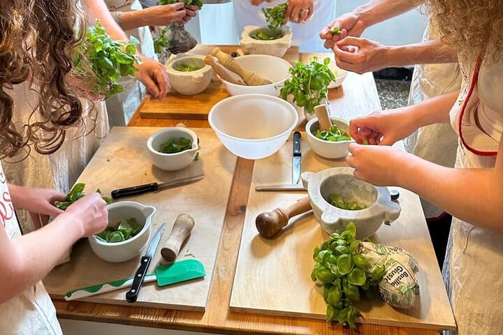 With Tiziana Cooking Class for Pesto , Gnocchi and Tiramisù — photo 1 of 36