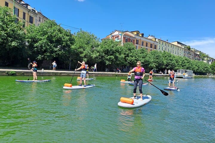 Discover the Navigli of Milan by SUP : a wellness experience — photo 1 of 8
